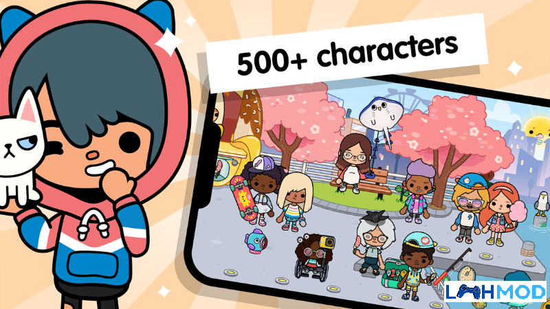 Study and have fun with the game Toca Life World Picture 2