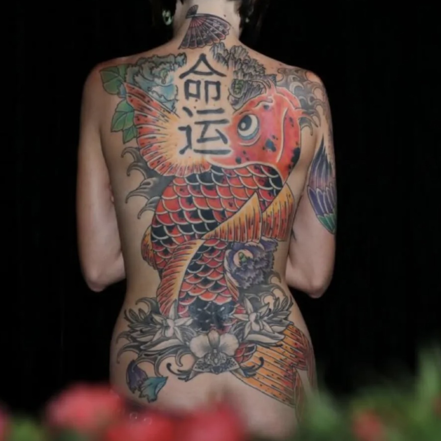 The most beautiful ancient Japanese tattoos for women Picture 28