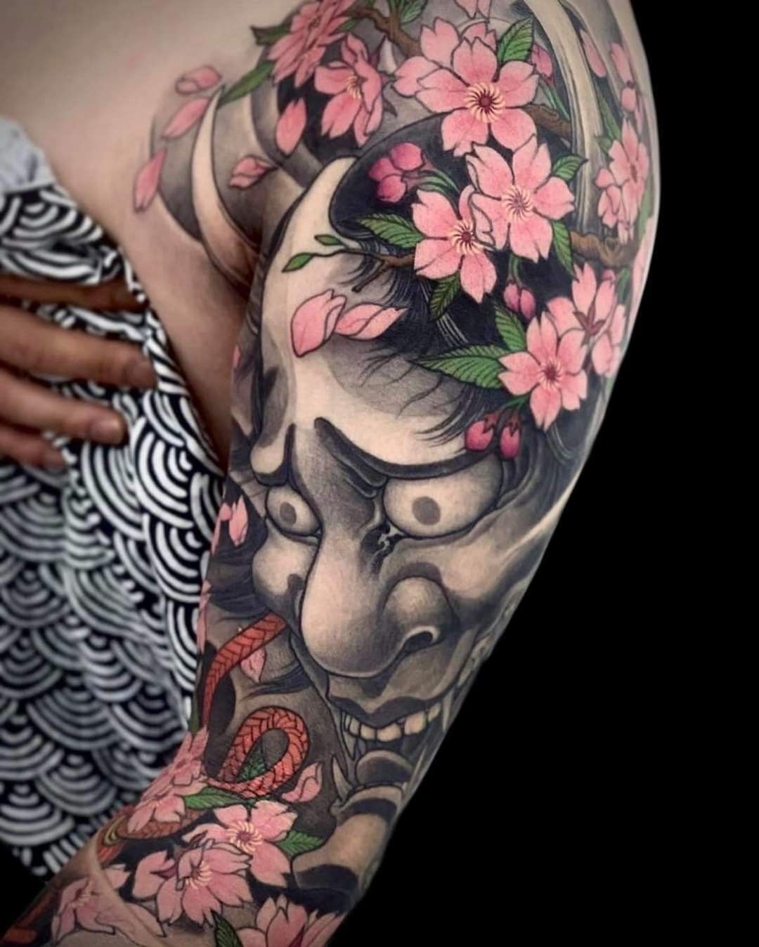 The most beautiful ancient Japanese tattoos for women Picture 30