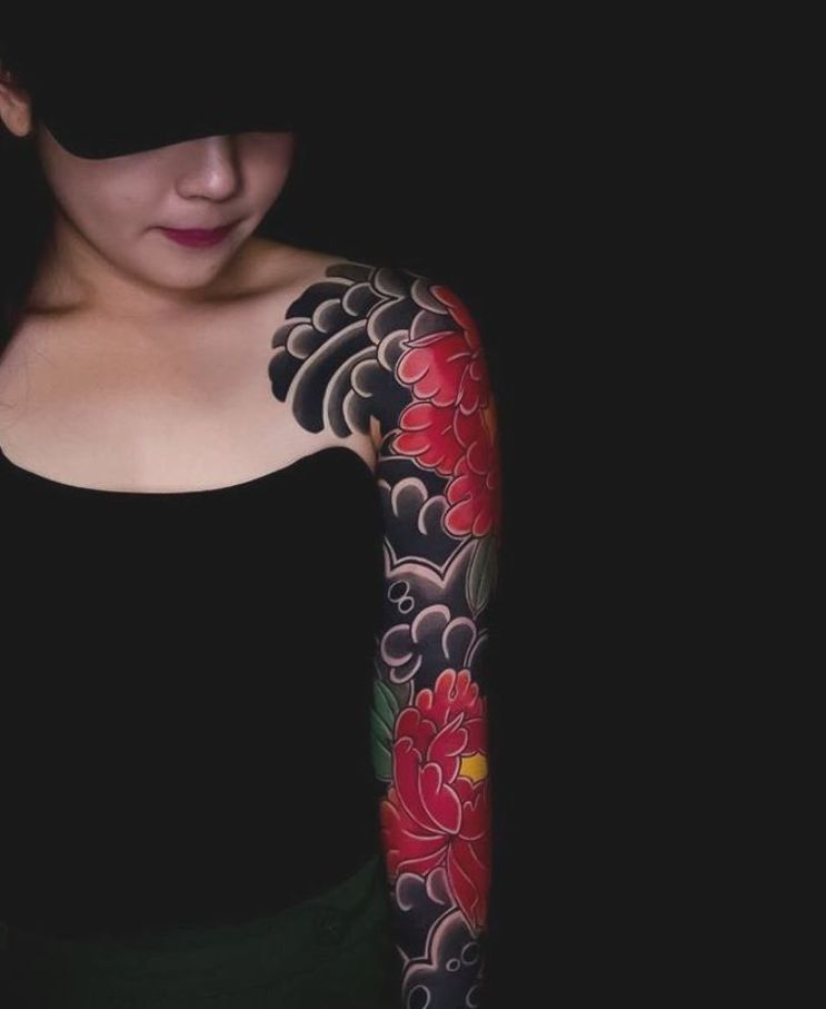 The most beautiful ancient Japanese tattoos for women Picture 4