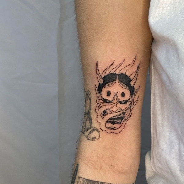 The most beautiful small ancient Japanese tattoos Picture 33