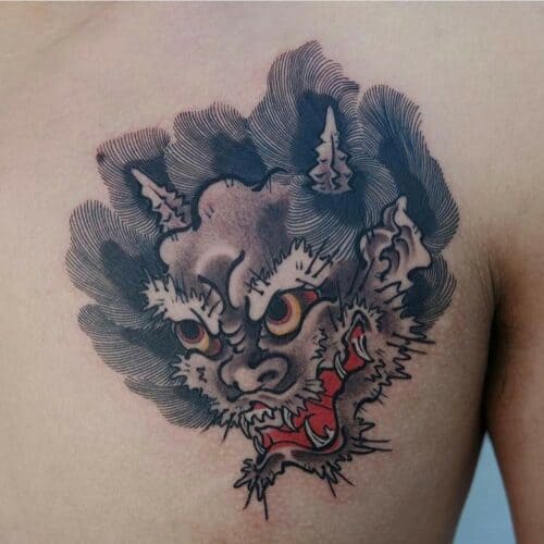 The most beautiful small ancient Japanese tattoos Picture 35