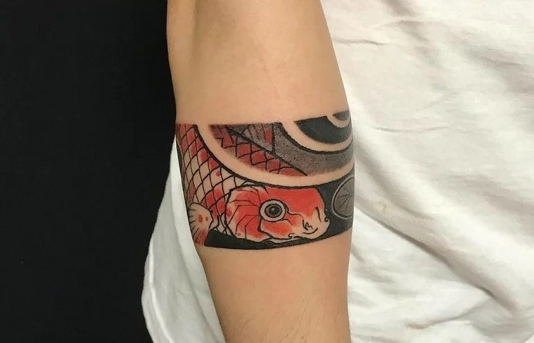 The most beautiful small ancient Japanese tattoos Picture 4