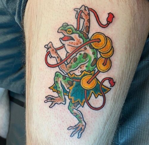 The most beautiful small ancient Japanese tattoos Picture 7