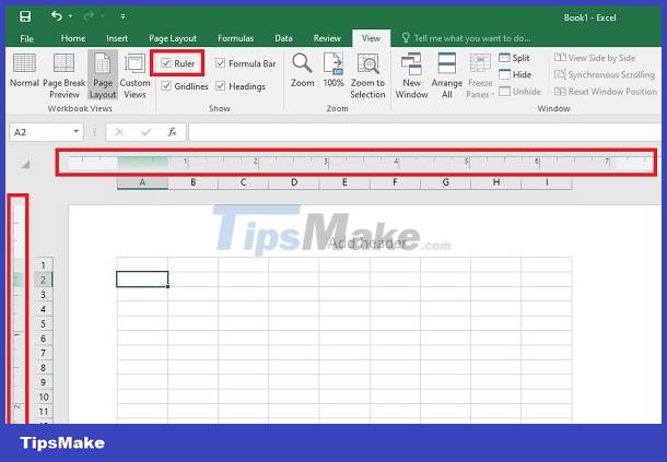The Ruler bar in Excel is locked, the fix is ​​extremely simple Picture 6