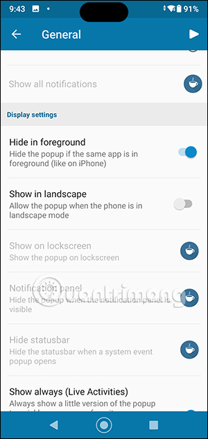 Tips for using Dynamic Island on Android smartphones Picture 9