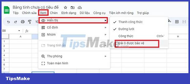 Tips to fix Google Sheet not showing protected sheet Picture 10