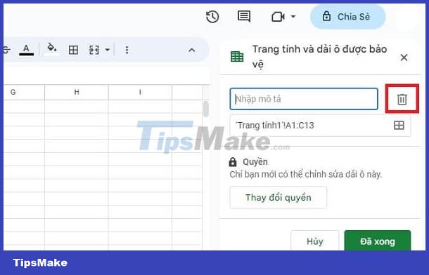 Tips to fix Google Sheet not showing protected sheet Picture 14