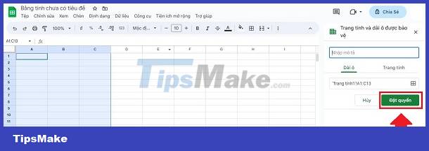 Tips to fix Google Sheet not showing protected sheet Picture 5