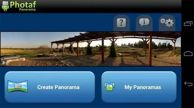 Top 6 best Panorama photography applications on Android Picture 6