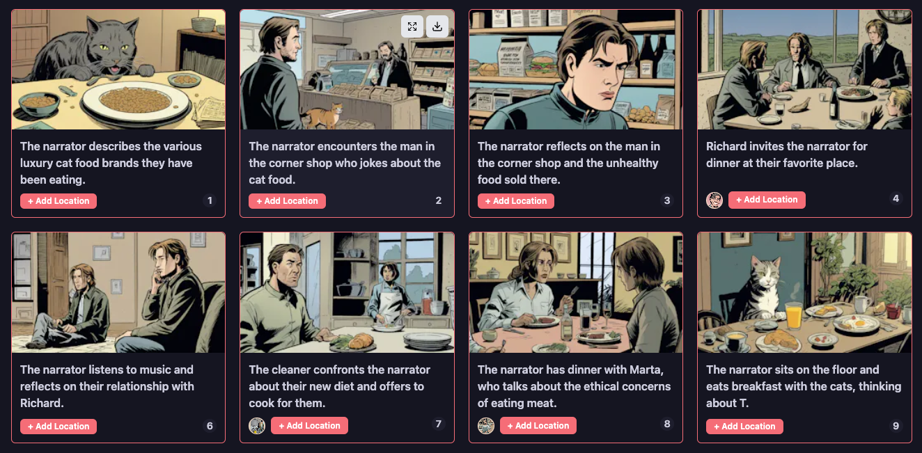 Turn a story into a comic with Lore Machine Picture 4