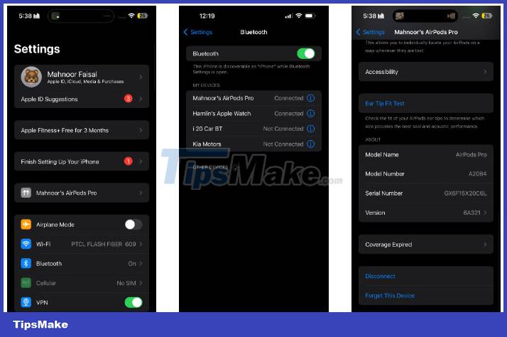 What do the 3 indicator light colors on the AirPods charging box mean? Picture 4