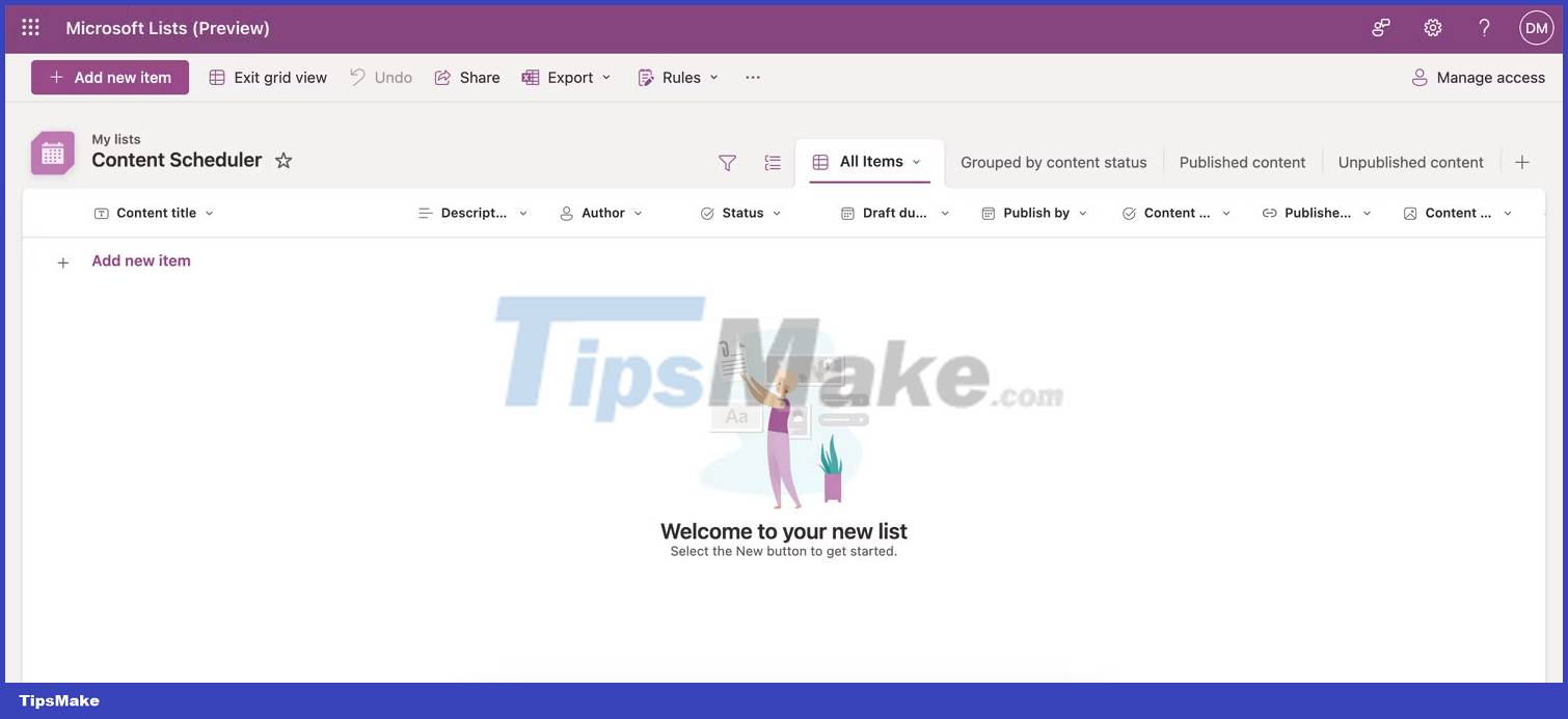 What is Microsoft Lists? how does it use? Picture 16
