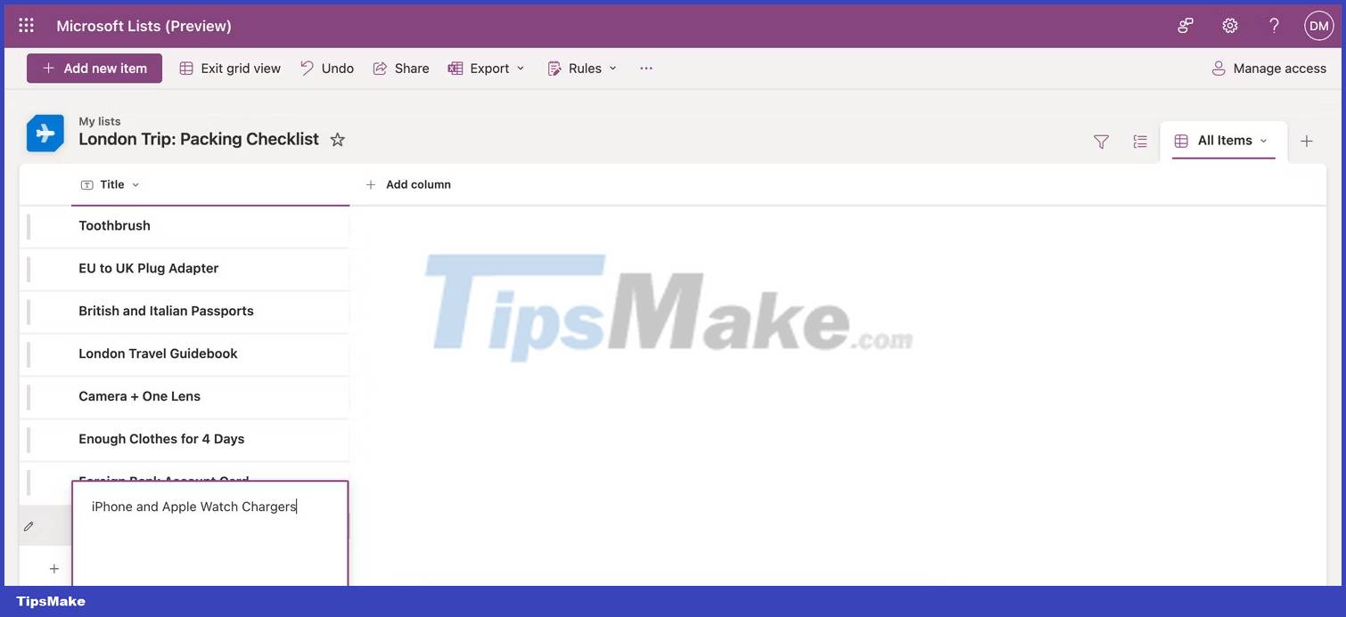 What is Microsoft Lists? how does it use? Picture 8