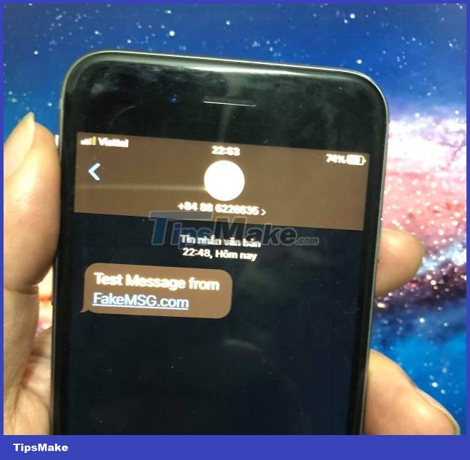 What is SMS Brandname? How do criminals send fraudulent messages via SMS Brandname? Picture 5
