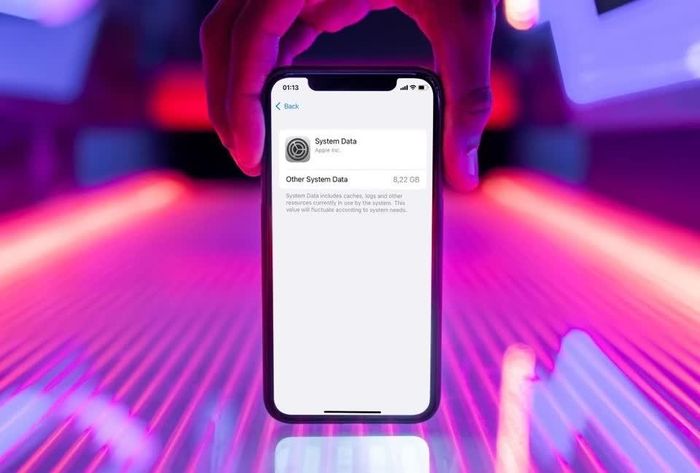 What is 'system data' that fills up iPhone memory? Picture 1