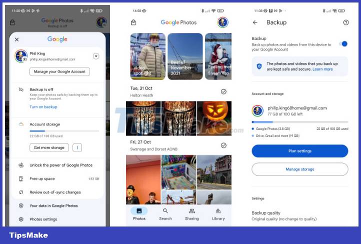 Where are Google Photos photos stored? How to find them? Picture 1