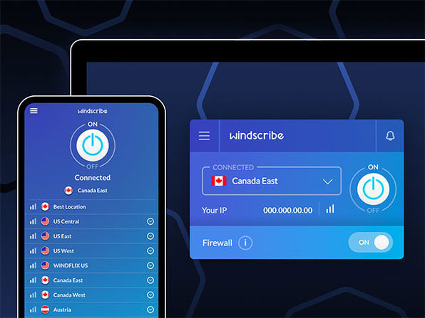 Windscribe - Trusted free VPN service for safe Internet surfing Picture 2
