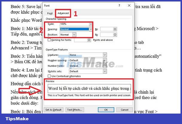 Word has a letter spacing error and how to fix it Picture 13