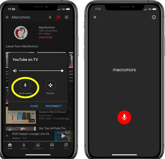 Youtube Can't Search By Voice On Phone? Picture 1