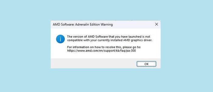 AMD Software Adrenalin Edition Warning Error, How to Fix: Key Facts