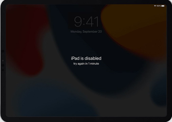 How to change iPad password when you forget your password is