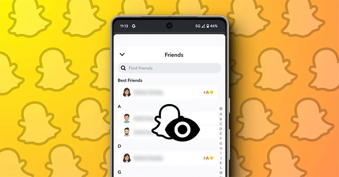 How to check other people's friends list on Snapchat - TipsMake.com