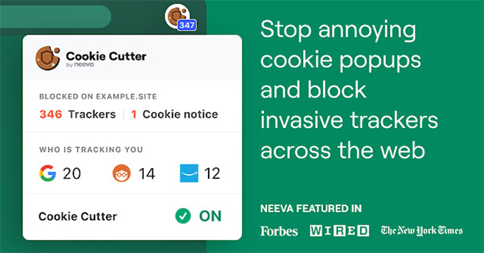 How to Use Cookie Cutter by Neeva to Block Cookies When Opening the Web