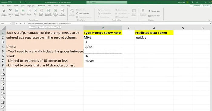 Please Experience 'ChatGPT's Grandfather' on Excel: What to Know
