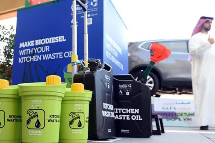 Recycle cooking oil into biofuel