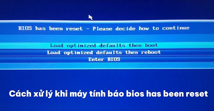 The Computer Says The Bios Has Been Reset, How To Fix It? - TipsMake.com