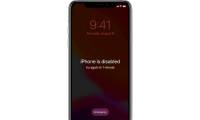 Fix iPhone error showing iPhone is disabled quickly