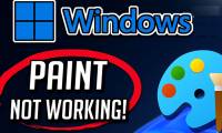 Fix MS Paint not working on Windows
