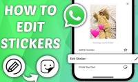 How to edit stickers on WhatsApp