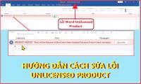 How to fix Word Unlicensed Product error (Word is not licensed)