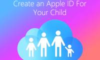 Instructions for creating an Apple ID account for children