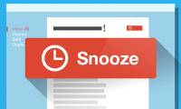 Instructions for snoozing emails in Gmail