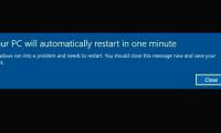 Learn how to effectively fix Windows 10 auto-restart error after 1 minute