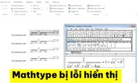 Mathtype display error - Simple fix