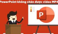 PowerPoint cannot insert MP4 videos
