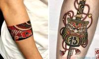 The most beautiful small ancient Japanese tattoos