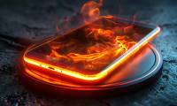 The new attack technique uses a wireless charger to issue voice commands and heat up the device