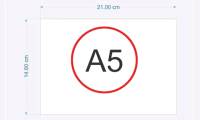 Tips for printing A5 size on A4 paper in Word