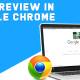 Photo of Instructions for turning off Tab Preview on Chrome