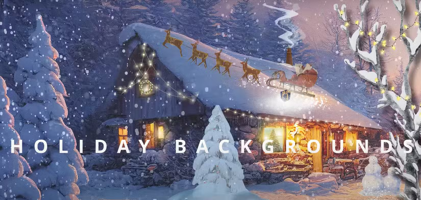 10 Christmas-themed YouTube backgrounds to help create a festive atmosphere Picture 3