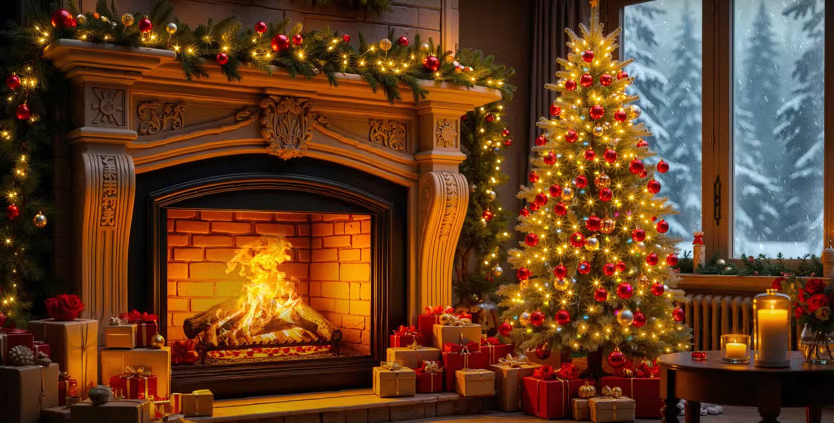 10 Christmas-themed YouTube backgrounds to help create a festive atmosphere Picture 5