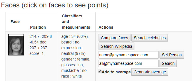 10 extremely attractive search and facial recognition tools Picture 6