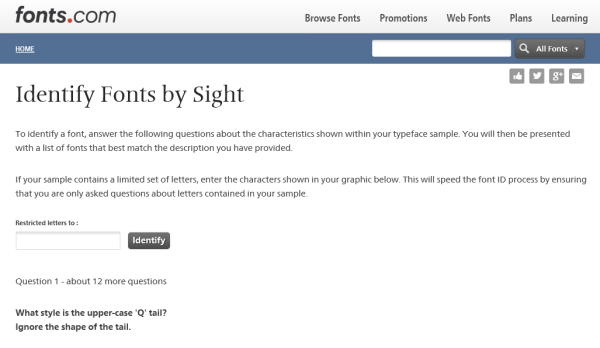 10 font recognition tools used on applications or websites Picture 5
