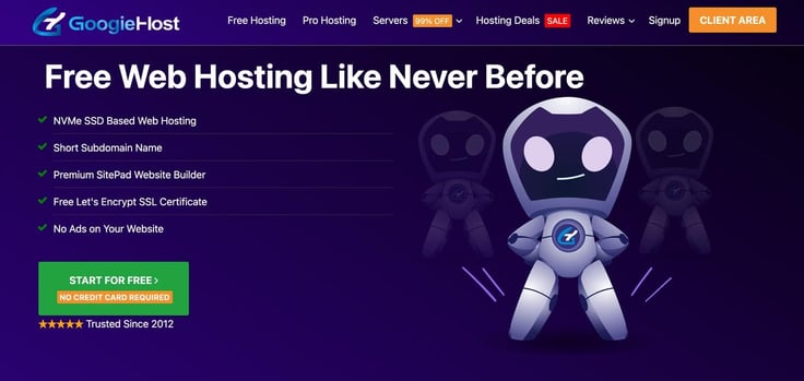 11 Best Web Hosting 2024 are completely free and contain no ads Picture 6