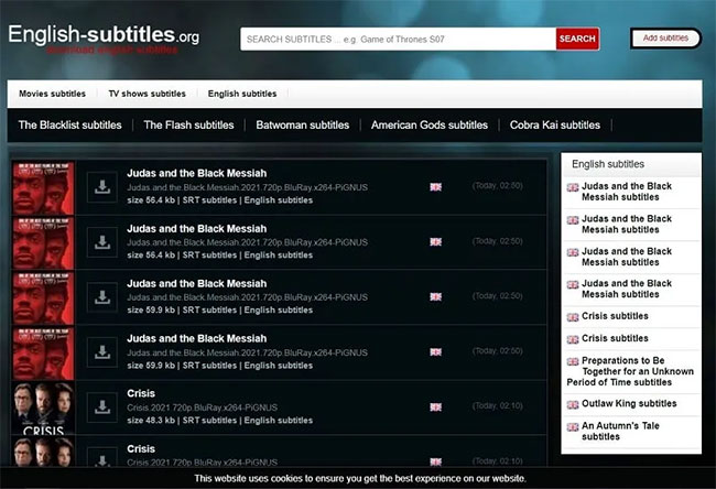 11 best websites to download subtitles for movies Picture 6